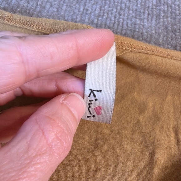 Kiwi Tan Belted Tunic Dress / Top 1466 - Picture 4 of 5